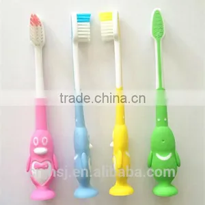 OEM Best Selling China Wholesale Oem Kids Toothbrush With Suction Cup thumbnail-4