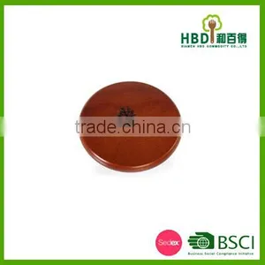Wooden Lid for Glass Jar With Silicone Ring for Promotional thumbnail-1
