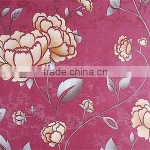 China Supplier Decoration Flowers Heavy Vinyl Wallpaper thumbnail-4