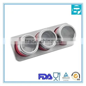 Stainless Steel Tea Sugar Coffee Canisters thumbnail-1