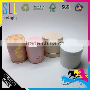Custom Printing Empty Cardboard Round Cylinder Packaging Box thumbnail-1