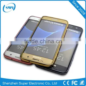Luxury Ultra-thin Crystal Electroplate Soft TPU Case Cover For Multi Smart Phone for Samsung S7 Edge thumbnail-1