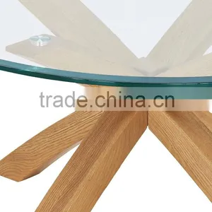Small Wooden Round Table thumbnail-4