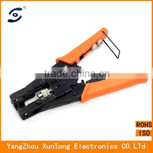Hydraulic Crimping Tool RG59 RG6 RG11 Compression Plier F Connector Crimping Tool thumbnail-1