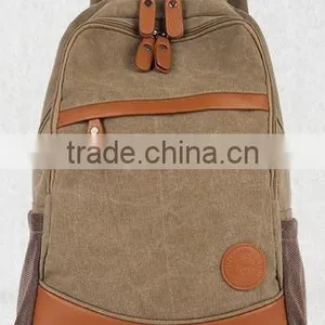 Custom Stock Girl Campus Backpack School Book Shoulder Bag Canvas Backbag thumbnail-2