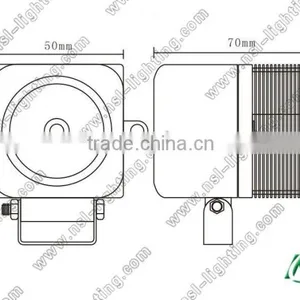 10-30V 10W CCree Led Offroad Work Light Fog Light Spot Beam Flood Beam 10w Led Working Light thumbnail-3