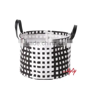 Fabric Basket Samll Decorative Bulk Sundries Storage Bag for Bedroom thumbnail-5