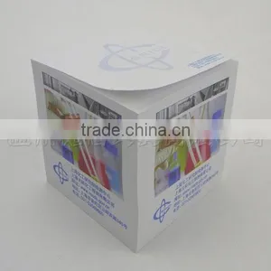 Advertising Memo Cube /Block Paper 4Sides Logo Printed thumbnail-1