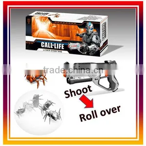 Laser Shooting 1pcs Infrared Gun & 1pcs Bug Shooting Gun Toys Gun thumbnail-1