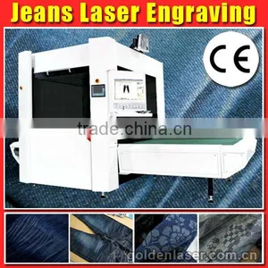 Laser Marking on Jeans Denim Engraving Washing thumbnail-1