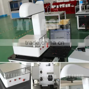 New Tech Curved Surface Fiber Laser Marking Machine thumbnail-1