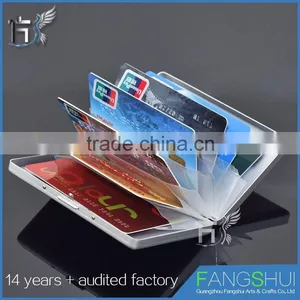 Factory Price Customized Card Holder Aluminum Material and Credit Card thumbnail-3