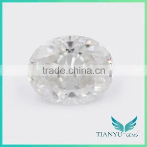 Moissanite 10x8mm Oval Cut Moissanite Kaufen Moissanite Quad Ring Seal thumbnail-5