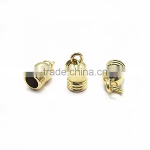 Gold Plating Metal End Cap For Leather Cord thumbnail-5