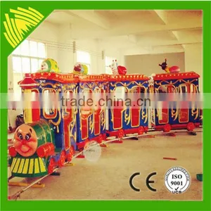 Amusement Park Rides Electric Rail Mini Train for Sale thumbnail-2