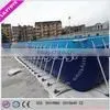 Summer Swimming Rectangular PVC Outdoor Above Ground Metal Frame Pools,steel Frame Pool thumbnail-2