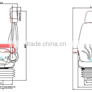 New Universal Grey Cloth Grammer Seat(YS18) thumbnail-2