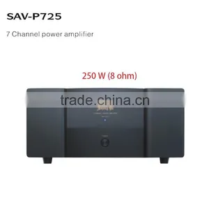 Amplifier Manufacturer Factory Price Home Theater 250w 8 Ohm Black Color Surround Sound 7.1 Channel Power Amplifier Kit thumbnail-1