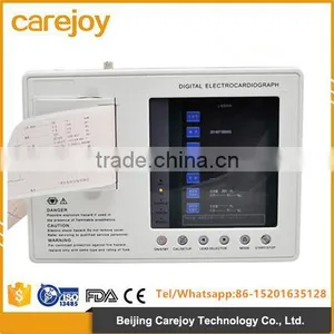 CE & ISO Approved Digital 3-channel Color Electrocardiograph ECG EKG Machine on Sale thumbnail-1