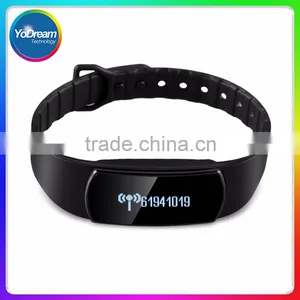 Bluetooth 4.0 Smart Band Bracelet IP67 Heart Rate Monitor Sport Fitness Tracker SH09 for Android IOS Smartphone thumbnail-6