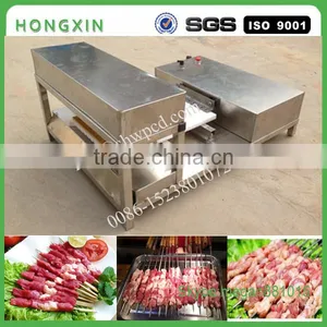 2016 New Design Customize Meat Kebab Skewer Machine/automatic Kebab Making Machine Meat String Machine for Sell thumbnail-4