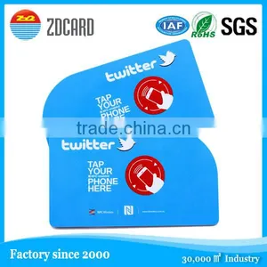 Custom Size Glossy Laminated Spot UV Pvc Card thumbnail-6