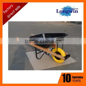 100L Poly Tray Wheelbarrow thumbnail-2