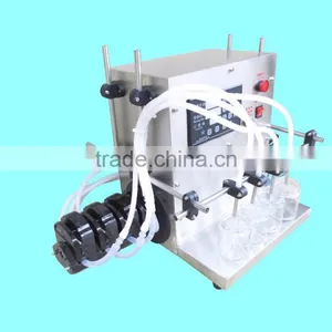 Semi-automatic Electric 4 Nozzles Peristaltic Organic Liquid Oil Filler thumbnail-1