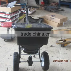 100LB Walk Behind Fertilizer Salt Spreader thumbnail-4