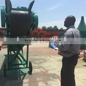 Mobile Bulk Inclined Flat Belt Conveyor With Hopper thumbnail-3