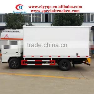 JMC Small Refrigeration Unit 3 TON Refrigerator Freezer Truck for Sale thumbnail-3