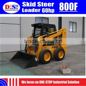 60hp Mini Skid Steer Loader China 800F - Hot Small Skid Steer Loader for Sale Skid Steer thumbnail-4