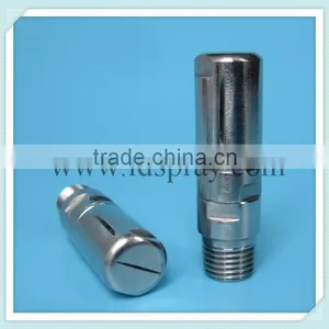 1/4" 1/2"Stainless Stell ss 316 360 Degree Self Rotating Tank Water Spray Drum Bottle Washing Cleaning Nozzles thumbnail-1