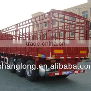 China Cheap 40 Ton Fence Cargo Semi Trailer thumbnail-1