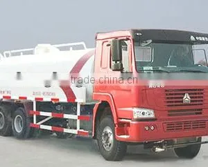 15m3 Sinotruck HOWO 6x4 Water Tank Trucks Sale thumbnail-1