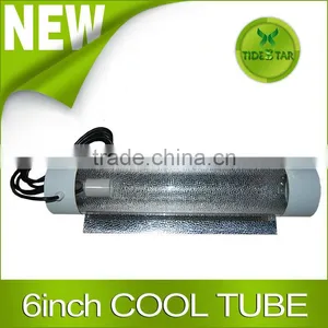 6 INCH 150MM COOL SHADE COOL TUBE AIR COOLED REFLECTOR FOR GROW LIGHT thumbnail-1