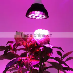LED Growing Bulb for Indoor Garden Greenhouse and Hydroponic Aquatic,E27 3Bands thumbnail-5