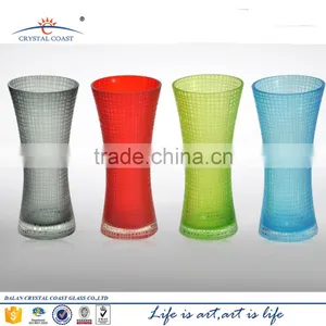 Wholesale Small Decorative Round Mosaic Glass Flower Vase Factory thumbnail-1