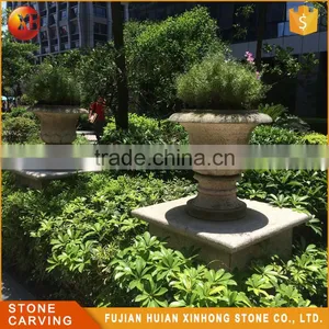 Garden Stone Planter Pots,large Stone Garden Pots thumbnail-1