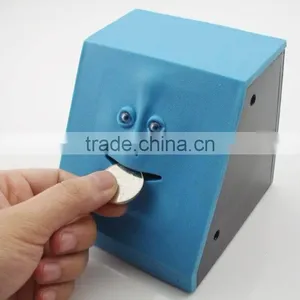 Creative Human Face Shape Saving Pot, Stealing Saving Money Box/Plastic Coin Bank thumbnail-3
