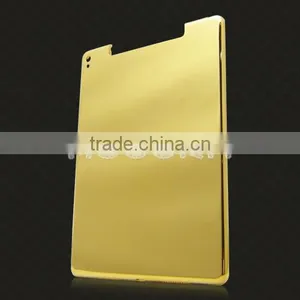Luxury Gold Back Cover for IPad Pro 24k Gold Plated Back Housing thumbnail-2