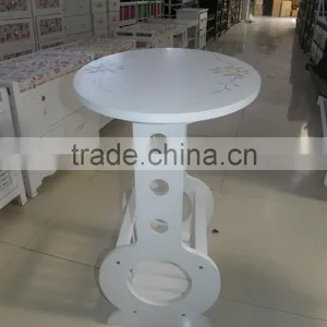 Modern Round Nesting Wooden Coffee Tables thumbnail-4