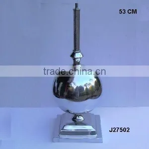 Mirror Polish Cast Aluminium Lamp With Round Ball at the Center Also Available in Mat Finish thumbnail-1