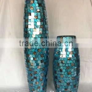 Elegant Style Tall Glass Vase Christmas Centerpieces thumbnail-2