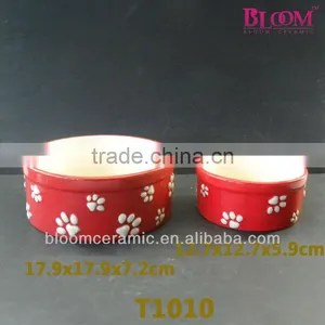 High Quality Bone Shaped Dog Bowl thumbnail-4