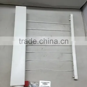 5/6/7lines Wall Mounted Housekeeping Retractable Clothesline thumbnail-6