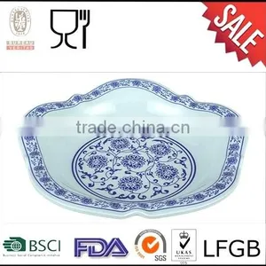 Hotel Use Melamine New Designs,High Quality Melamine Star Shape Dinner Plates thumbnail-1