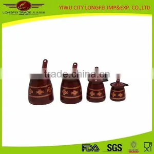 Brown Color Enamel Coffee Warmer Can With Enamel Lid thumbnail-1