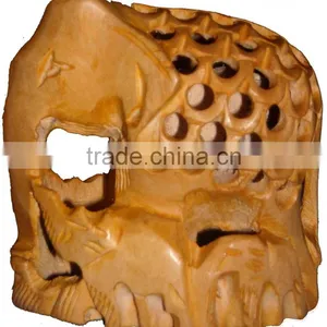 Contemporary Sculpture/art Sculpture/hand Carved Wood thumbnail-1