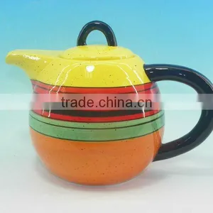 2012 NEWEST CERAMIC STRIPE MILK POT thumbnail-1